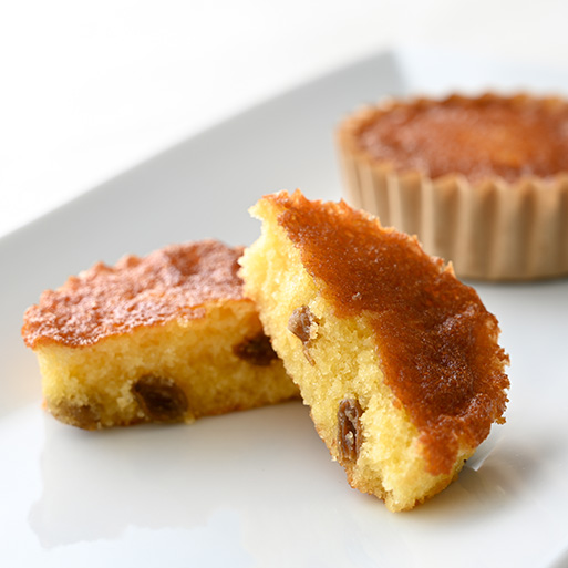 緑のぶどうのマドレーヌ